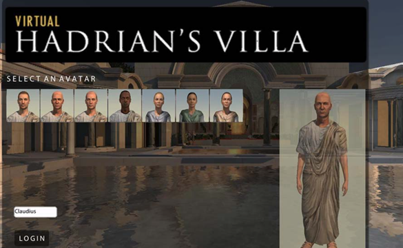 virtual hadrianc's villa
